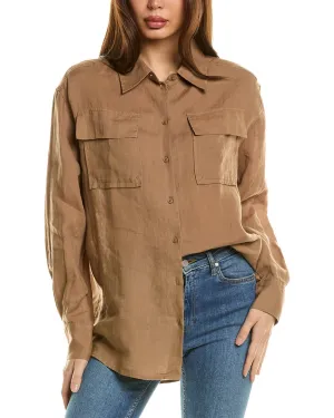 Reiss Soul Linen Safari Shirt