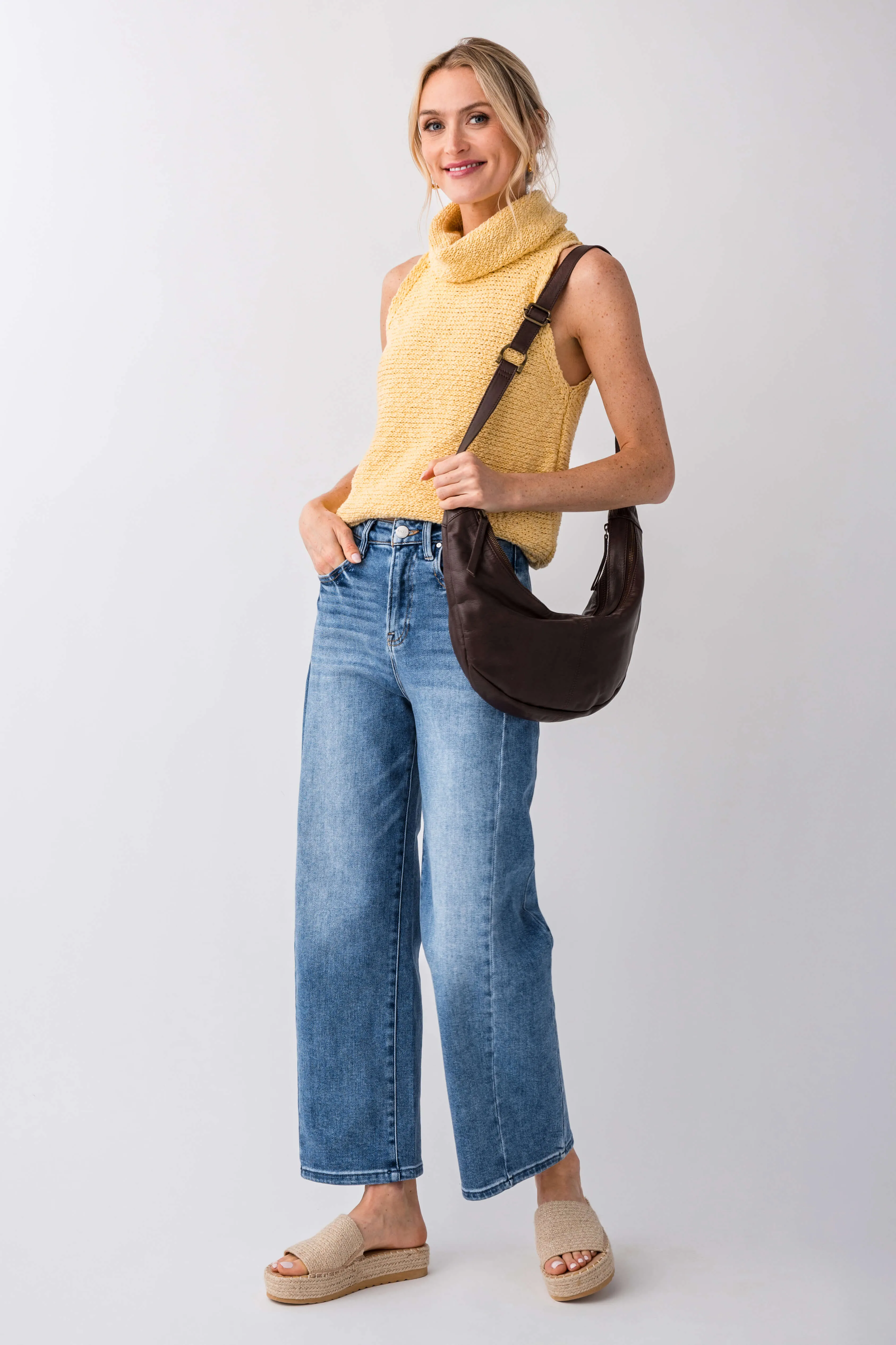Risen Wren High Rise Barrel Jeans