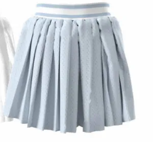 River Wild Leo Skirt In Wolf Blue