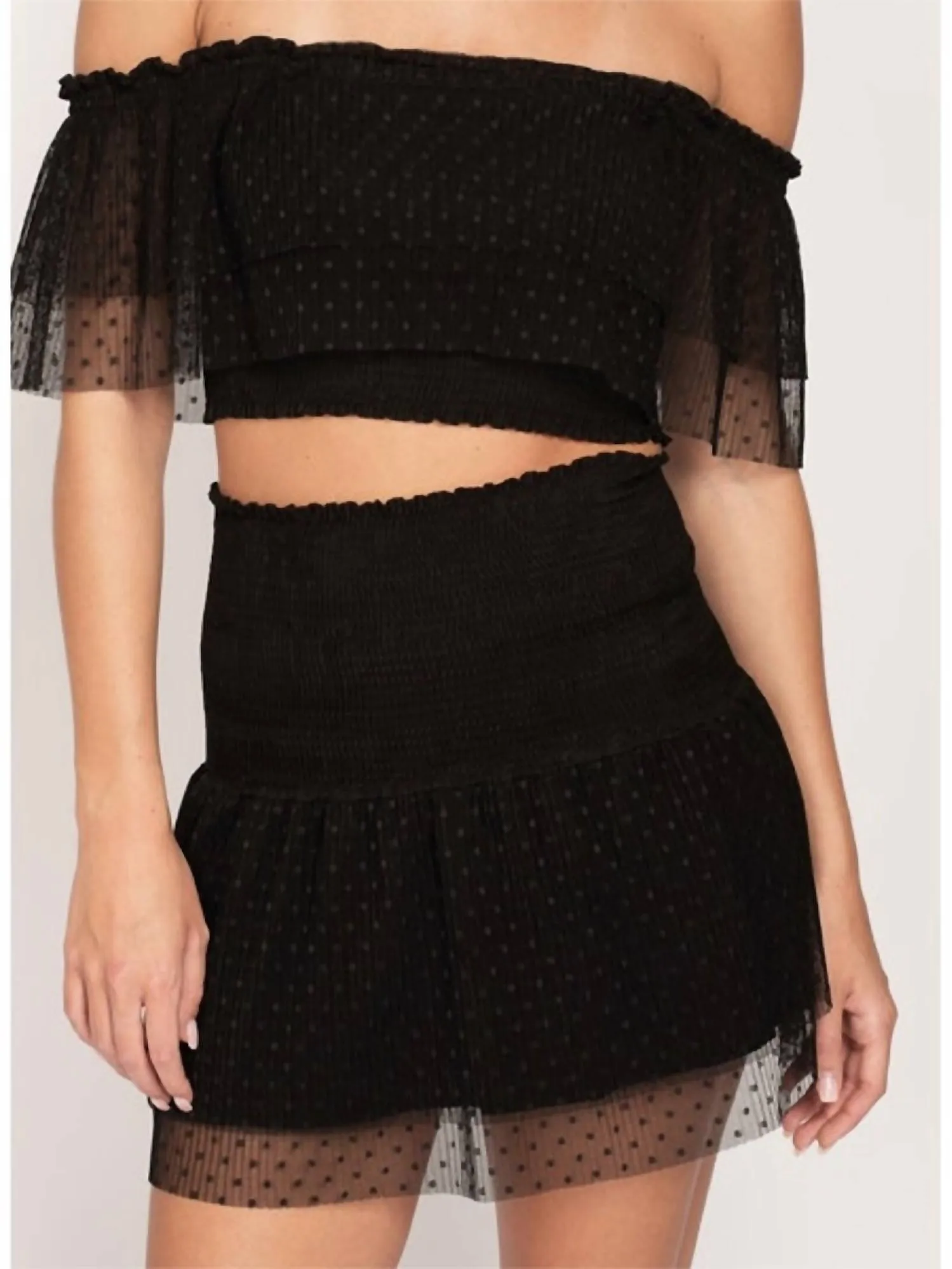 Scarlet Skirt In Black