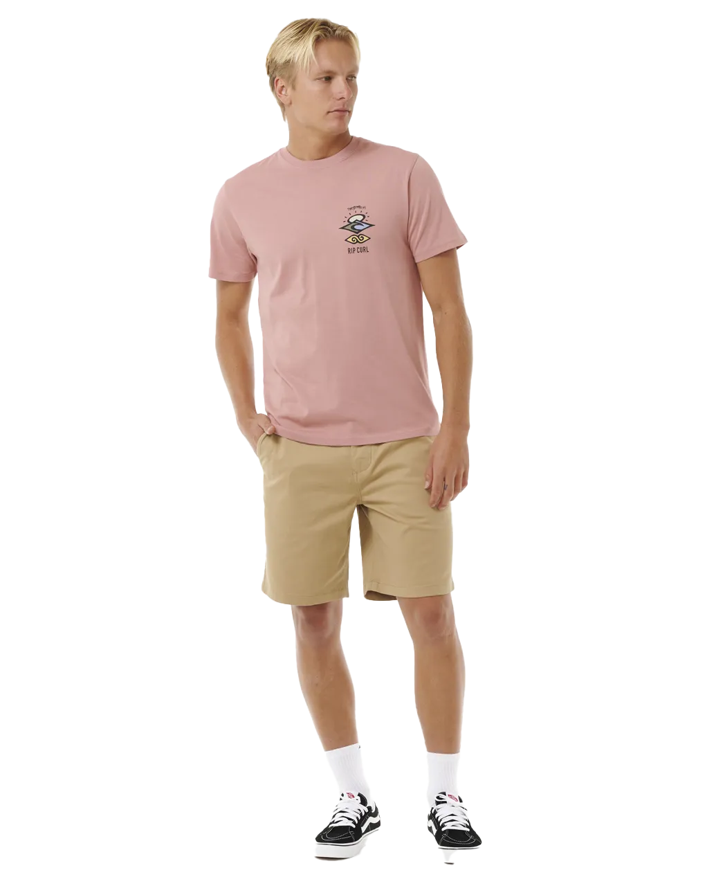 Search Icon T-Shirt in Mushroom