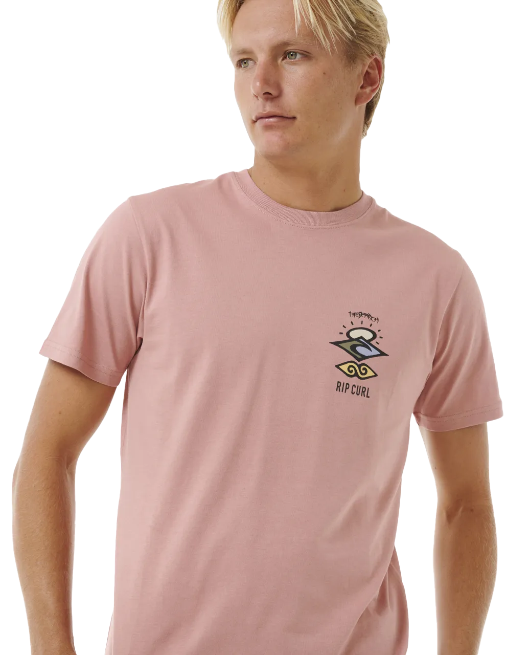 Search Icon T-Shirt in Mushroom