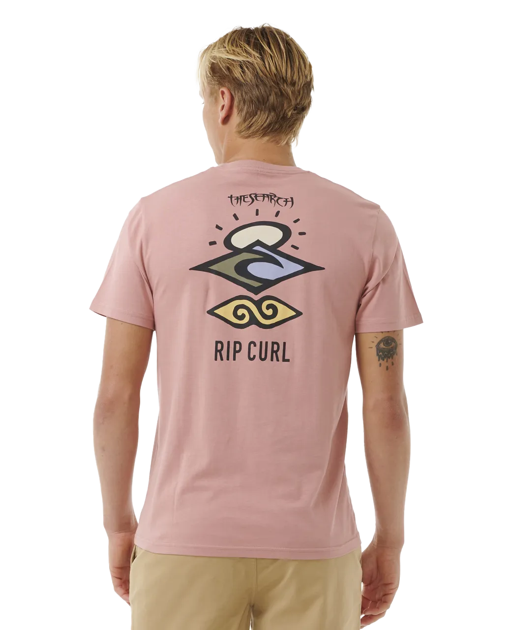 Search Icon T-Shirt in Mushroom