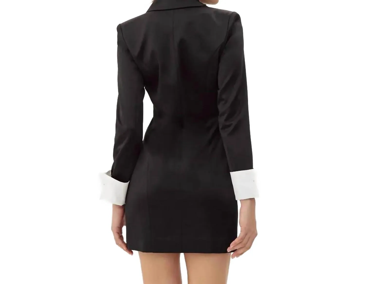 Sharla Blazer Dress In Black