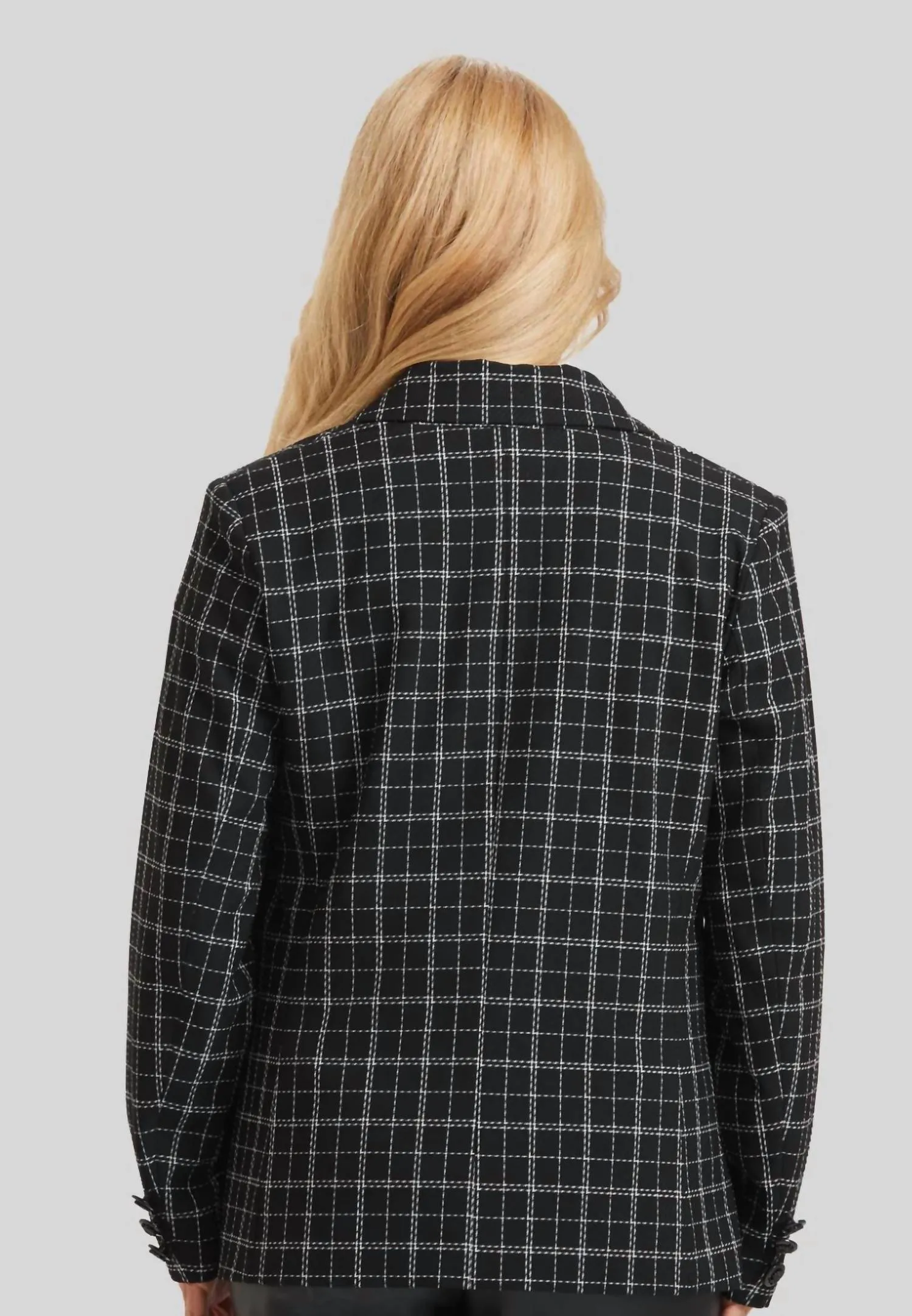 Steely 1 Button Jacket In Carbon