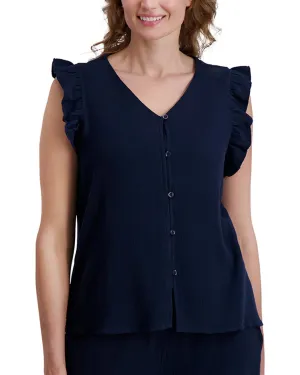 Stella Parker Flutter Sleeve Knit Top