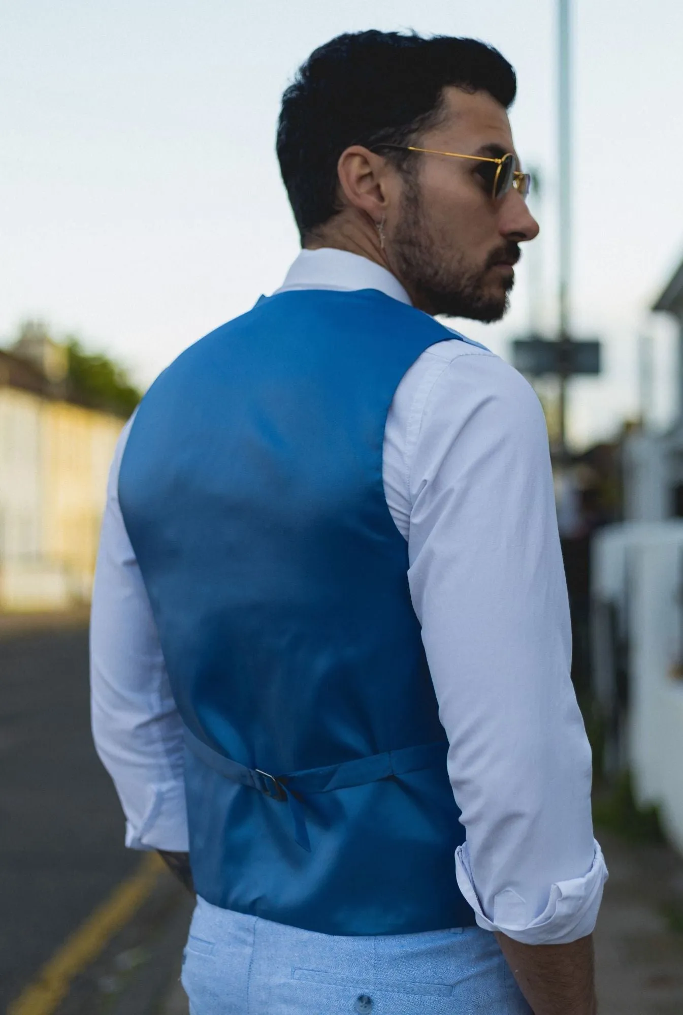 Summer Suit Waistcoat Trousers Wedding