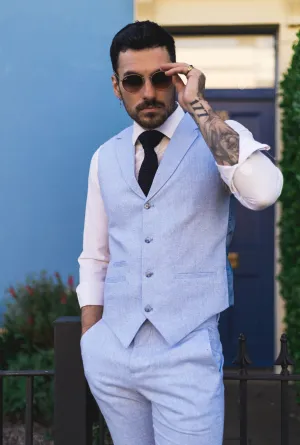 Summer Suit Waistcoat Trousers Wedding