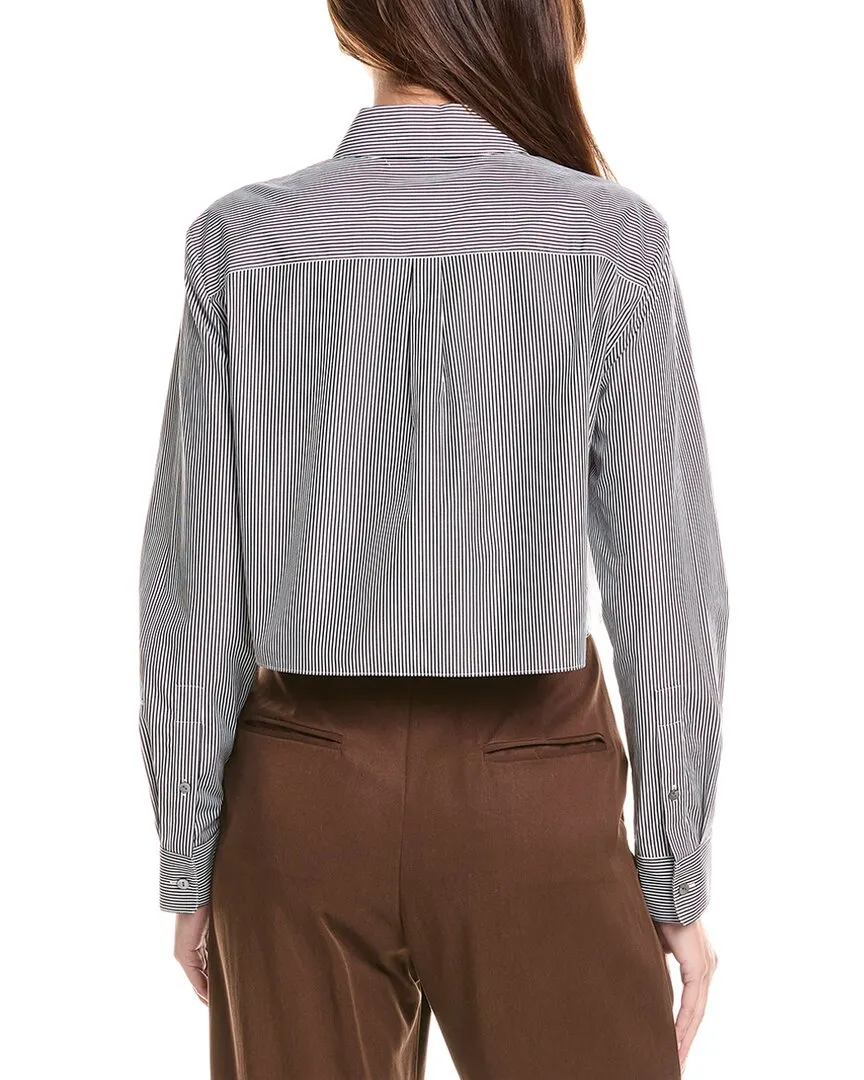 Theory Crop Classic Shirt