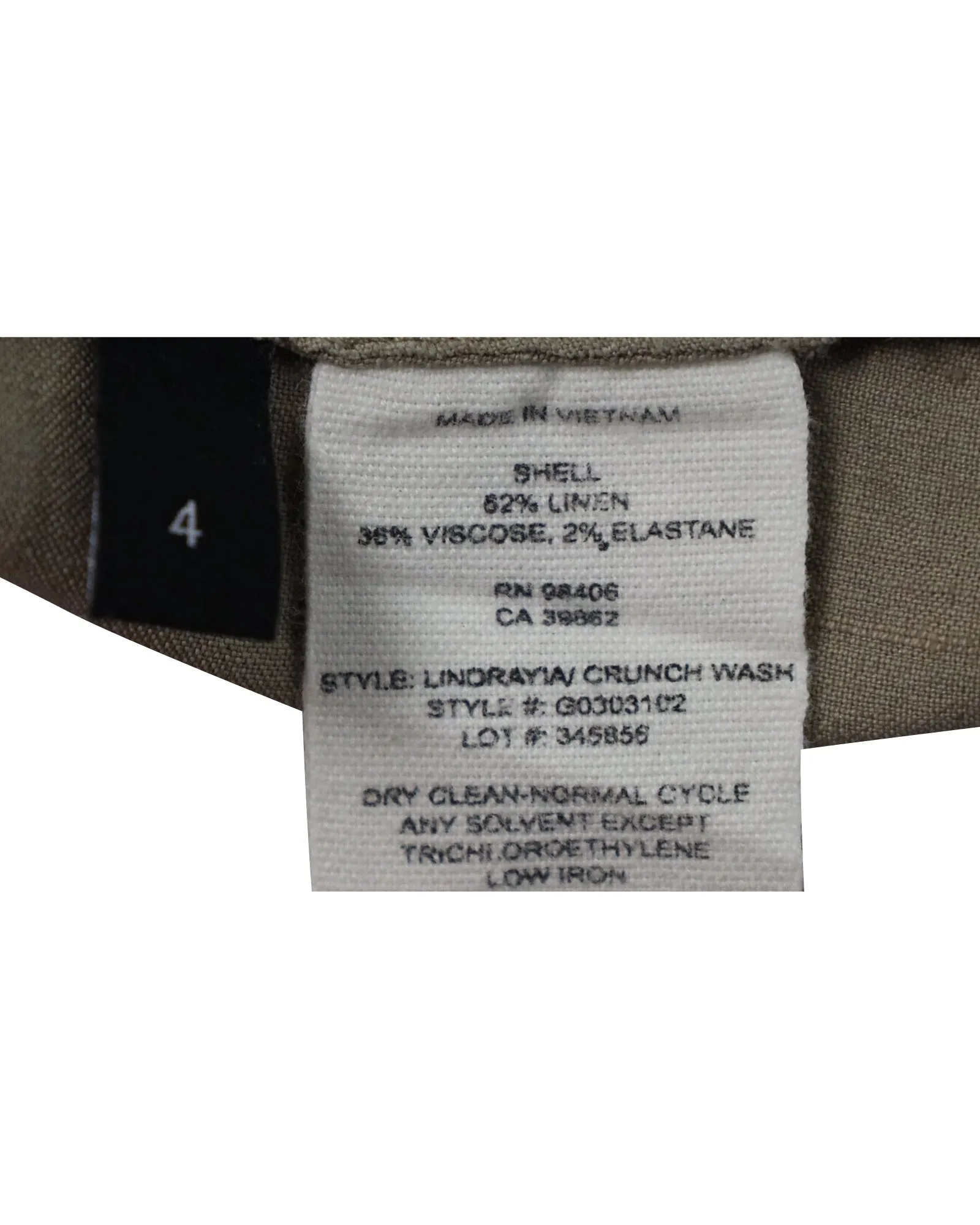 Theory Open-Front Blazer in Beige Linen