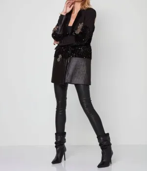 Tika Blazer In Black