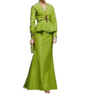 Tirene Skirt In Lime