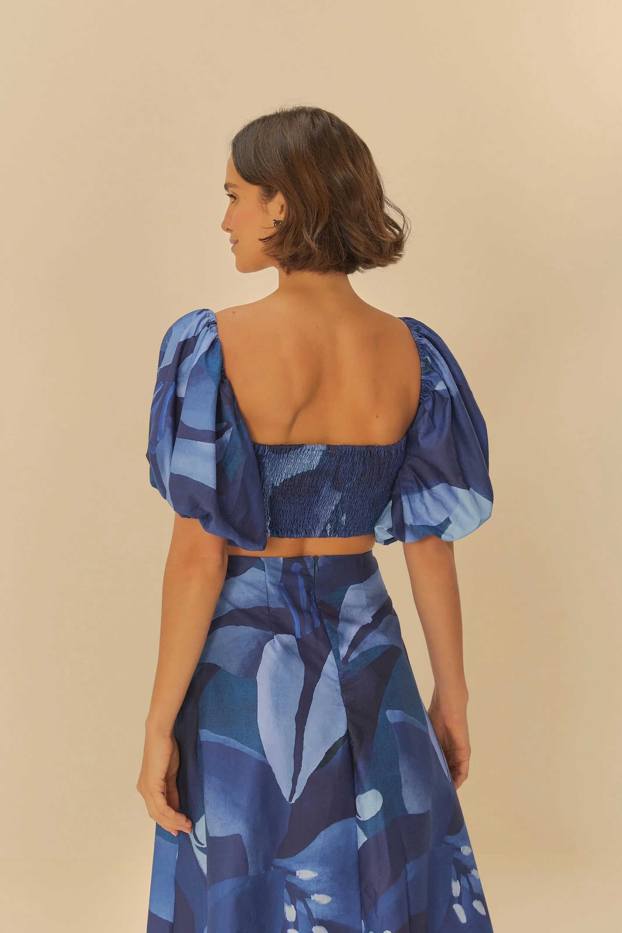 Top Aquarela Floral