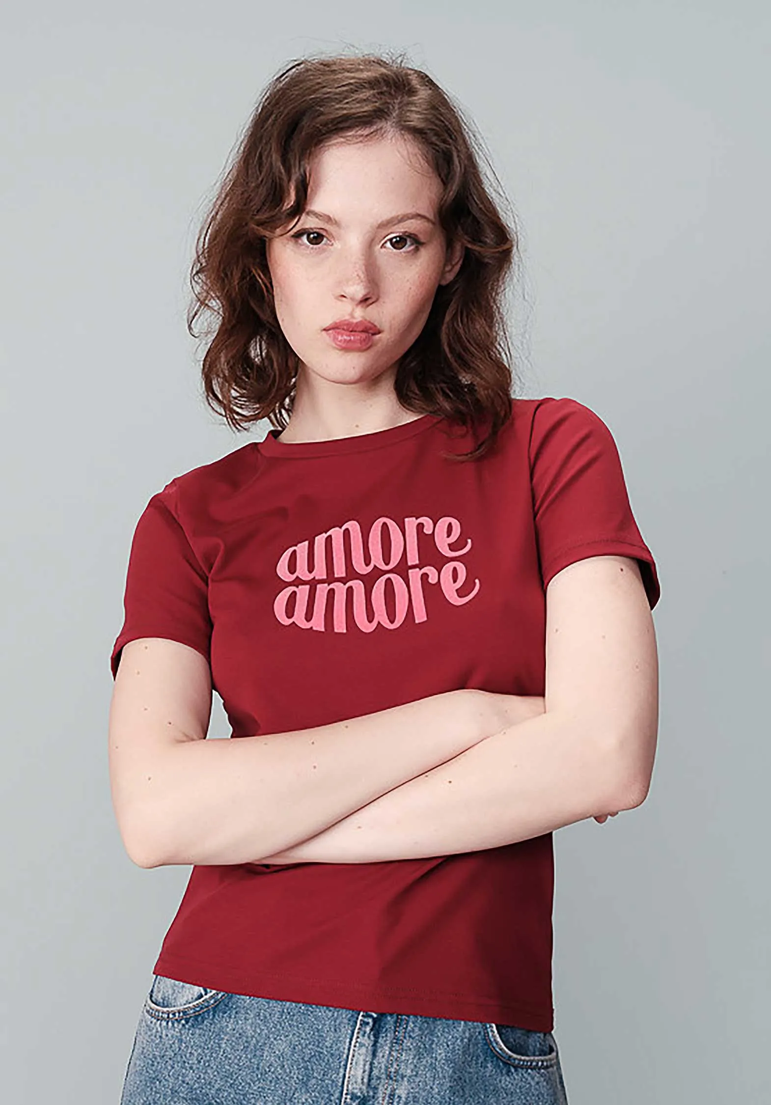 Tshirt Nicolette Bordeaux