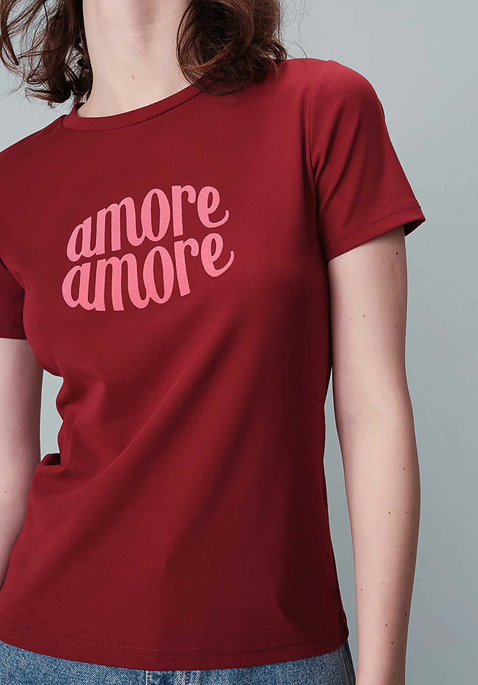 Tshirt Nicolette Bordeaux