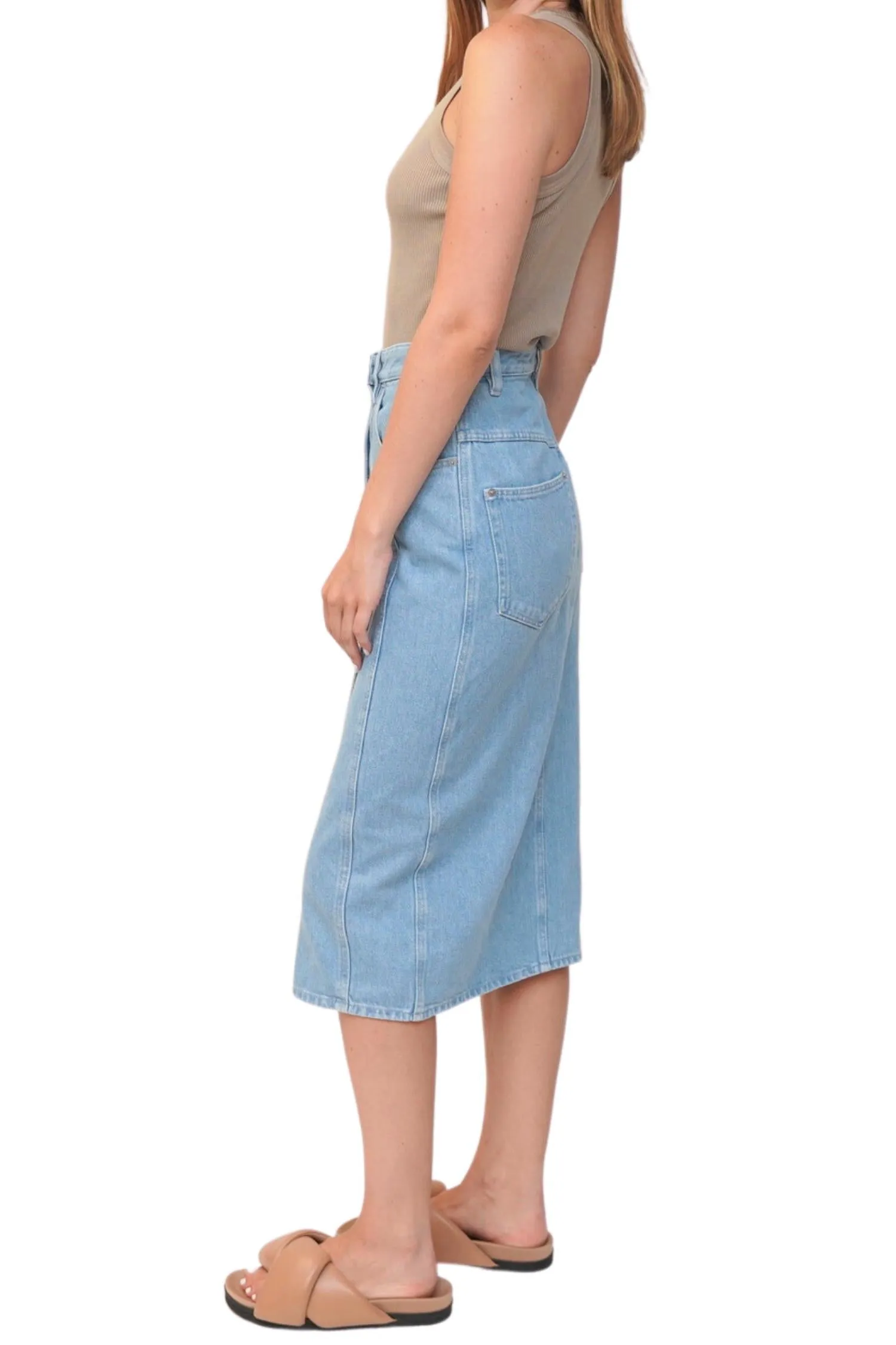 Vandy Skirt In Light Blue