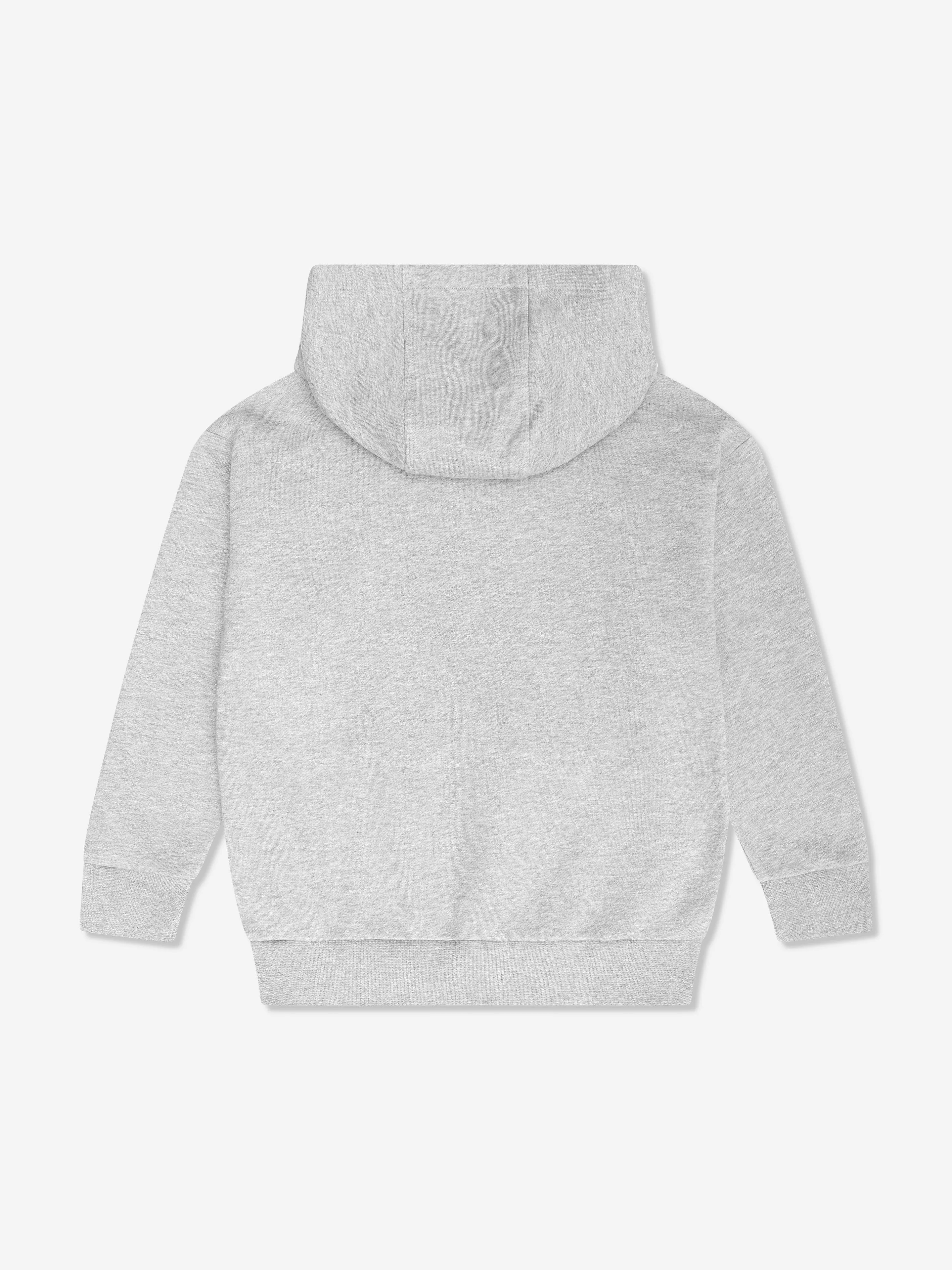 Versace Kids Medusa Logo Hoodie in Grey