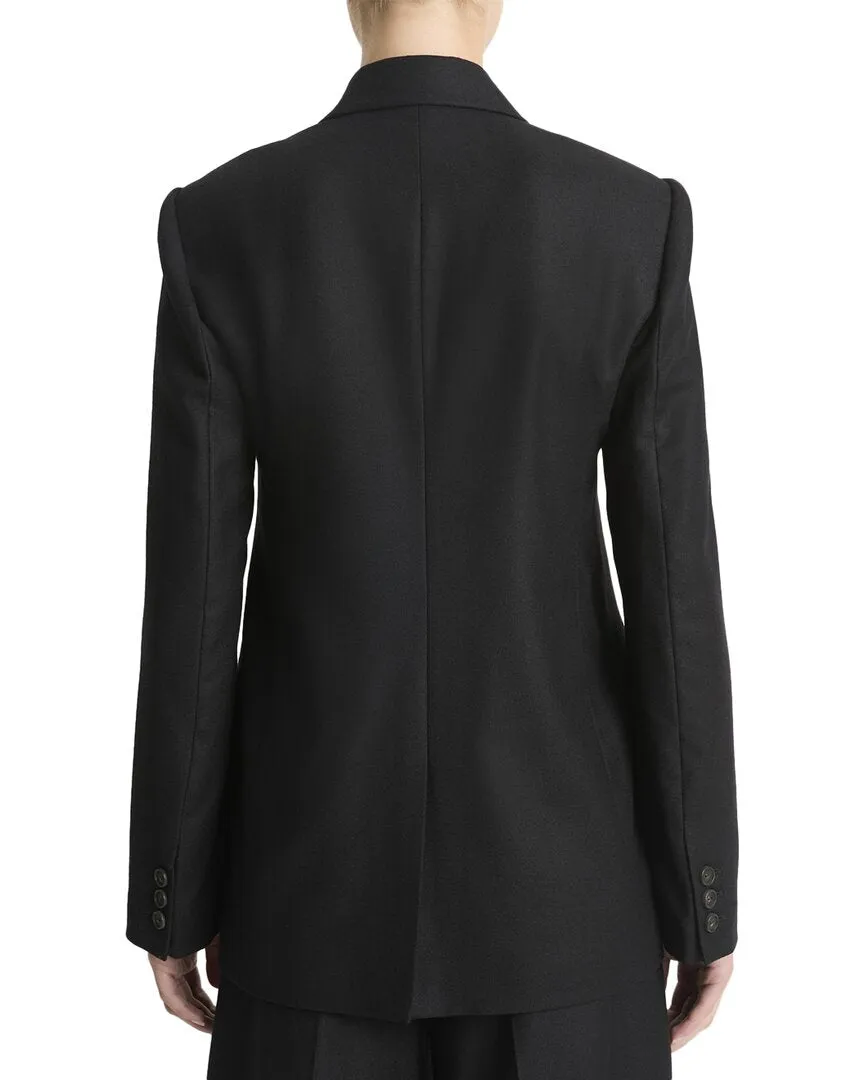 Vince Brushed Flannel Wool-Blend Blazer