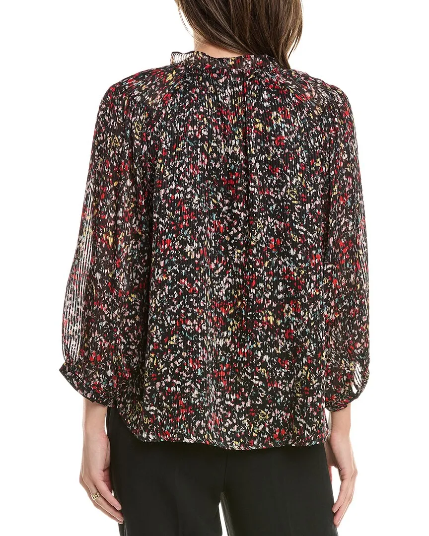 Vince Camuto Split Neck Blouse