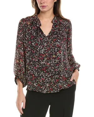 Vince Camuto Split Neck Blouse