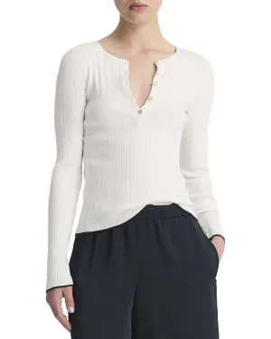 Vince Tipped Edge Henley