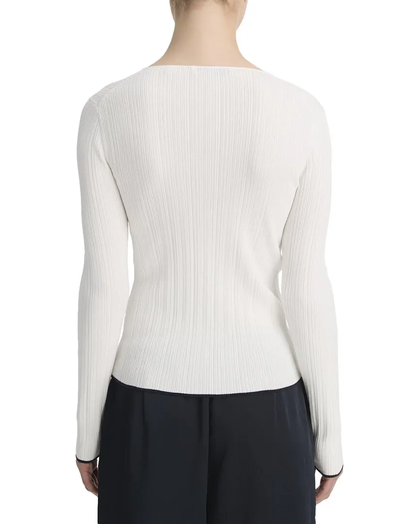 Vince Tipped Edge Henley