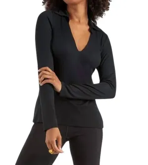 Virgo Top In Black