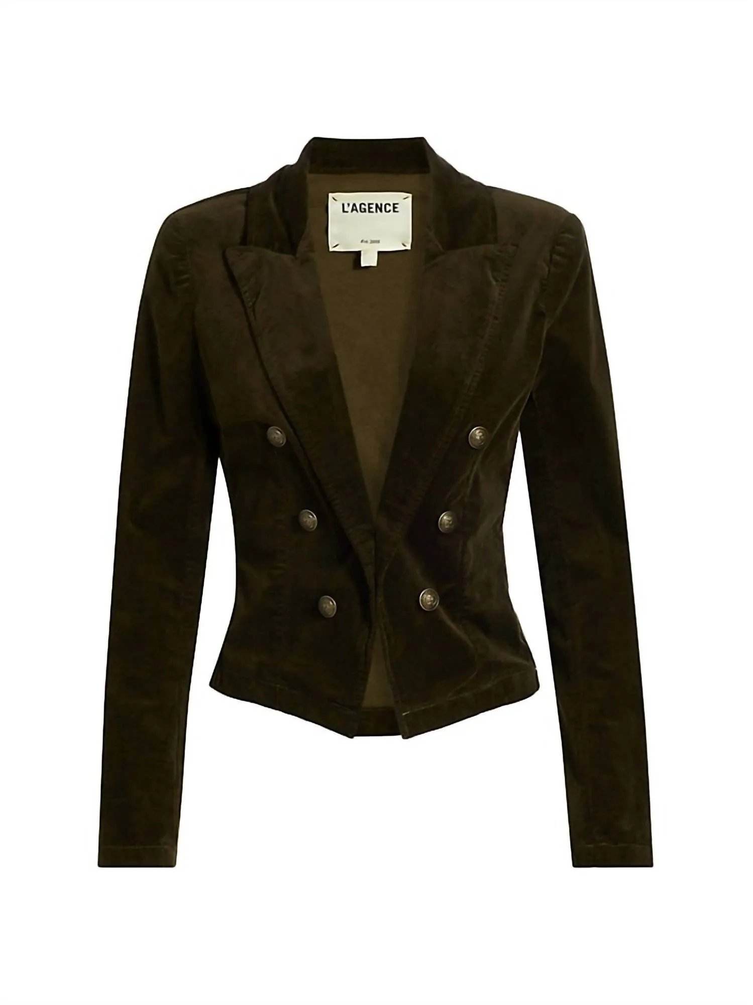 Wayne Crop Jacket In Pine