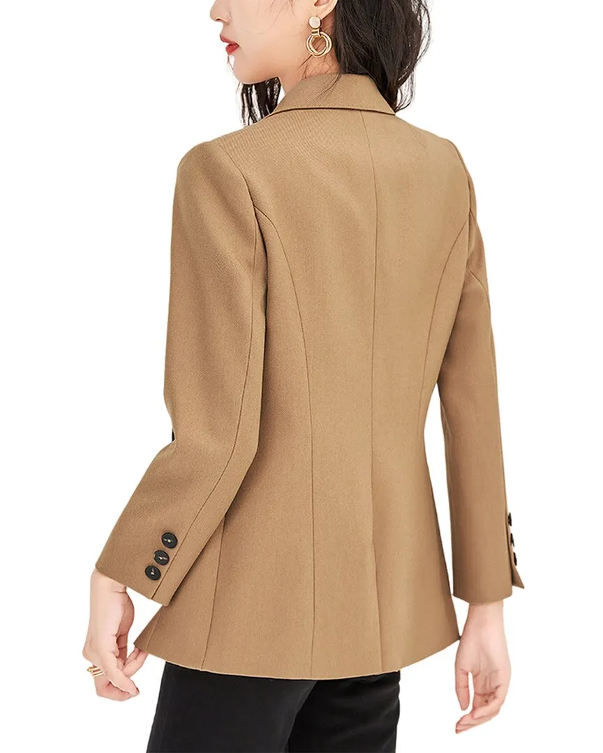 WLZD Wool-Blend Blazer