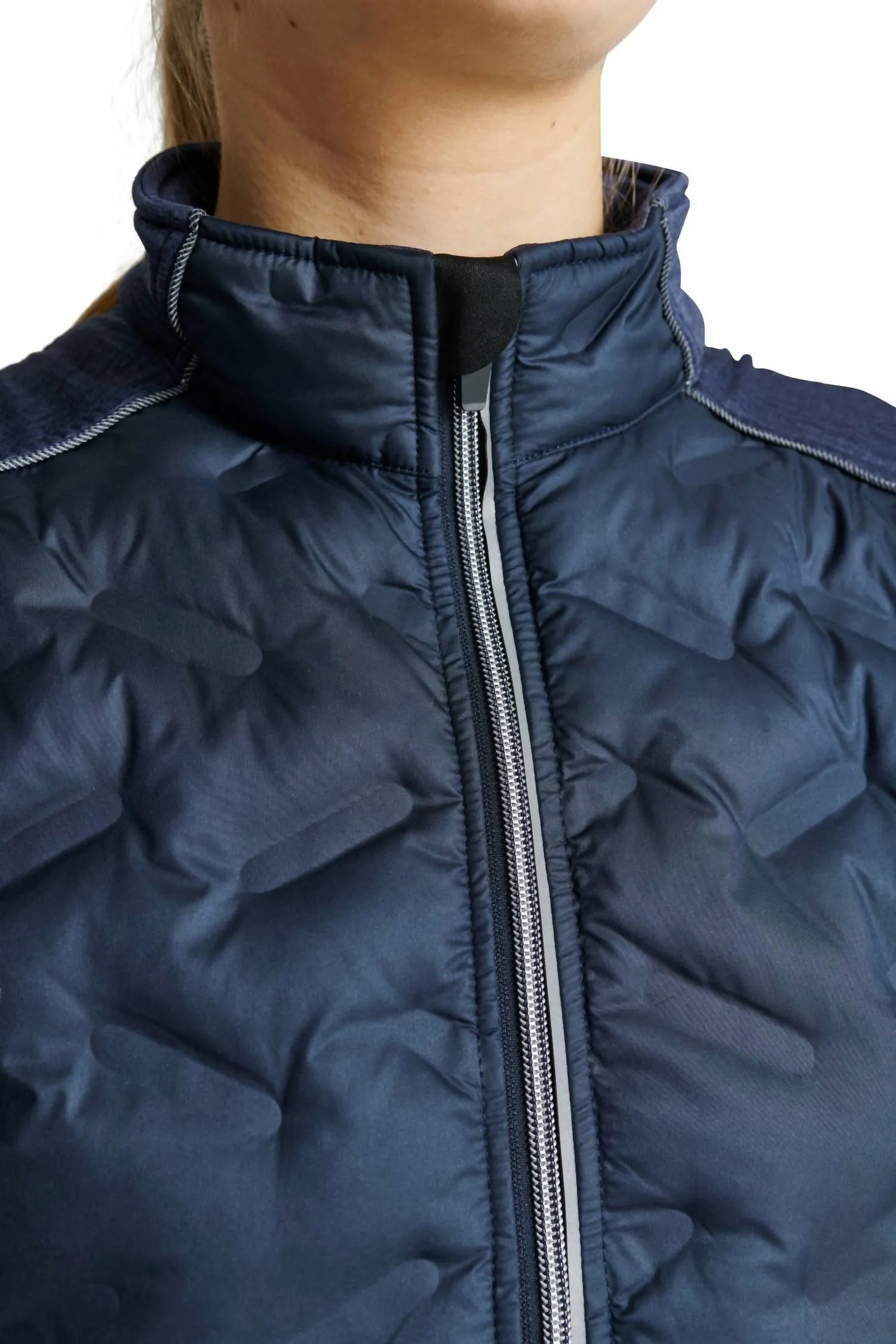 Women Elgin Hybrid Vest In Navy