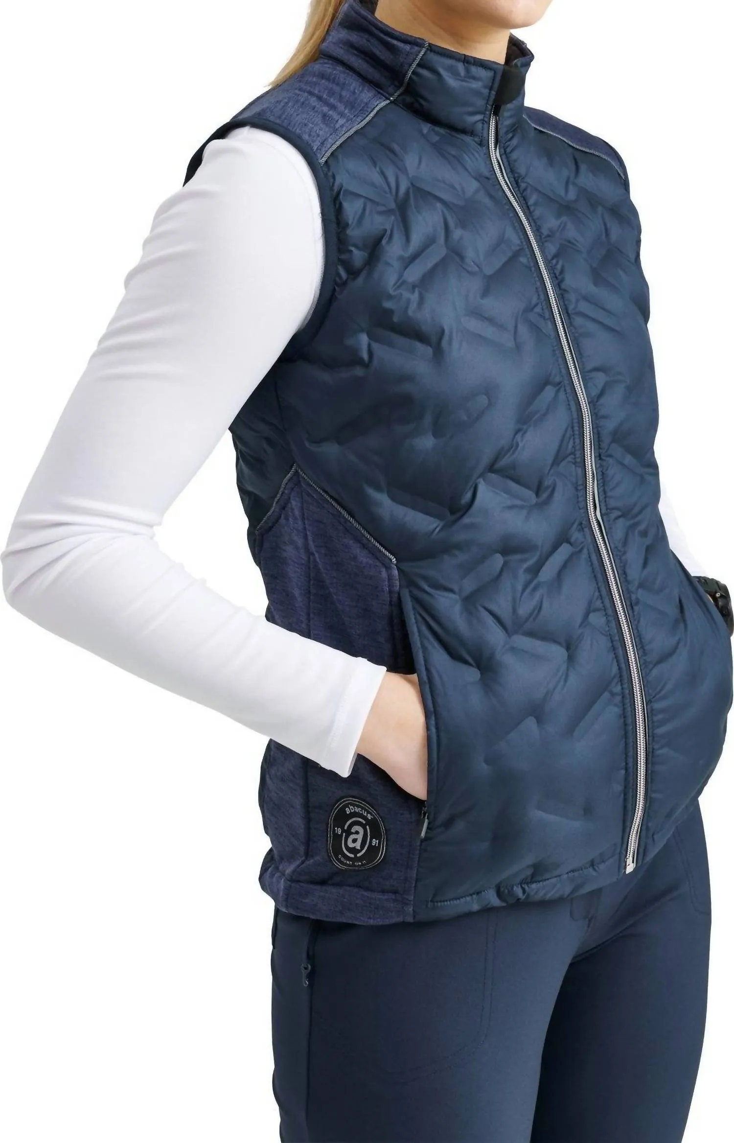 Women Elgin Hybrid Vest In Navy
