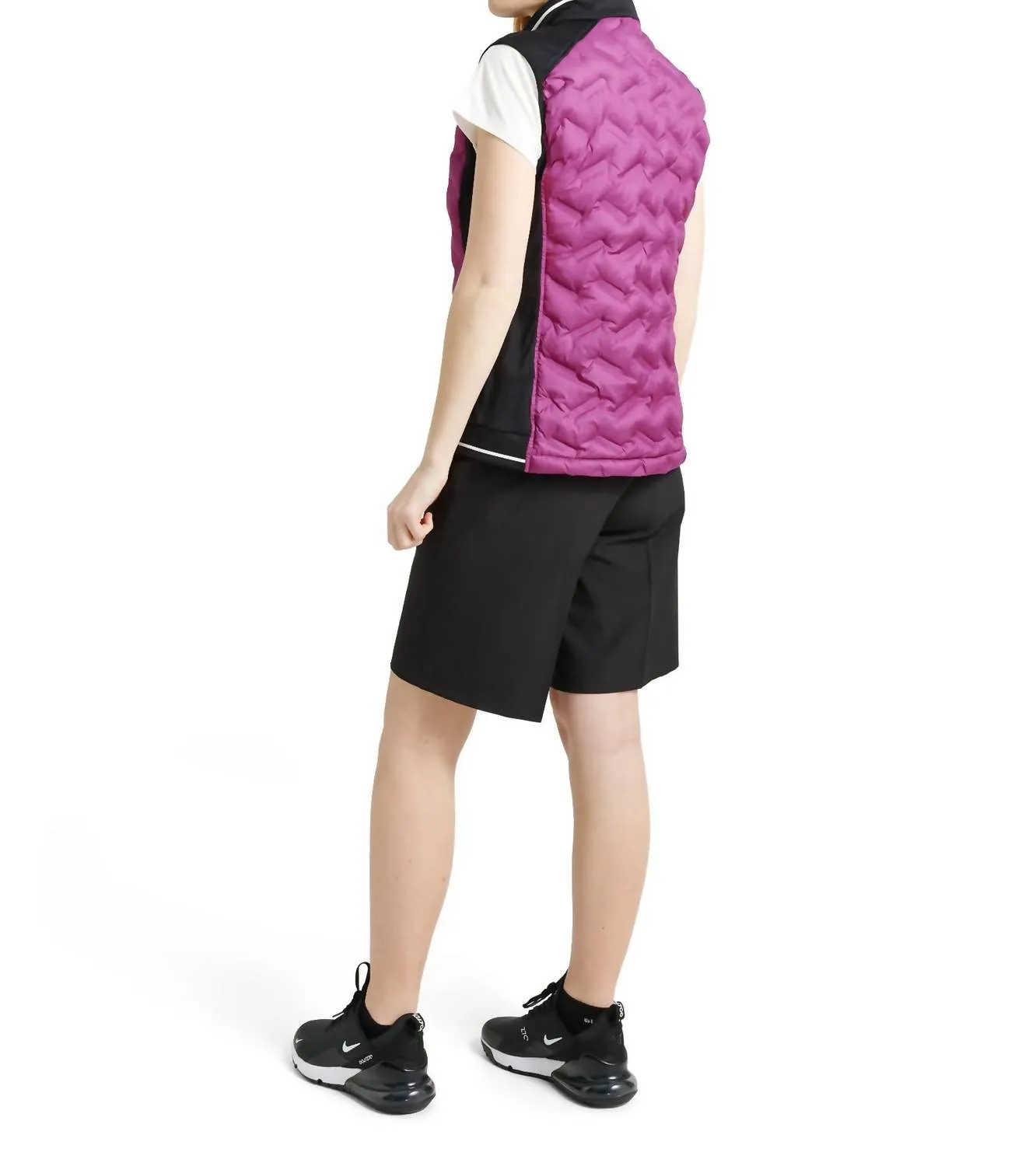Women Grove Hybrid Vest In Violet