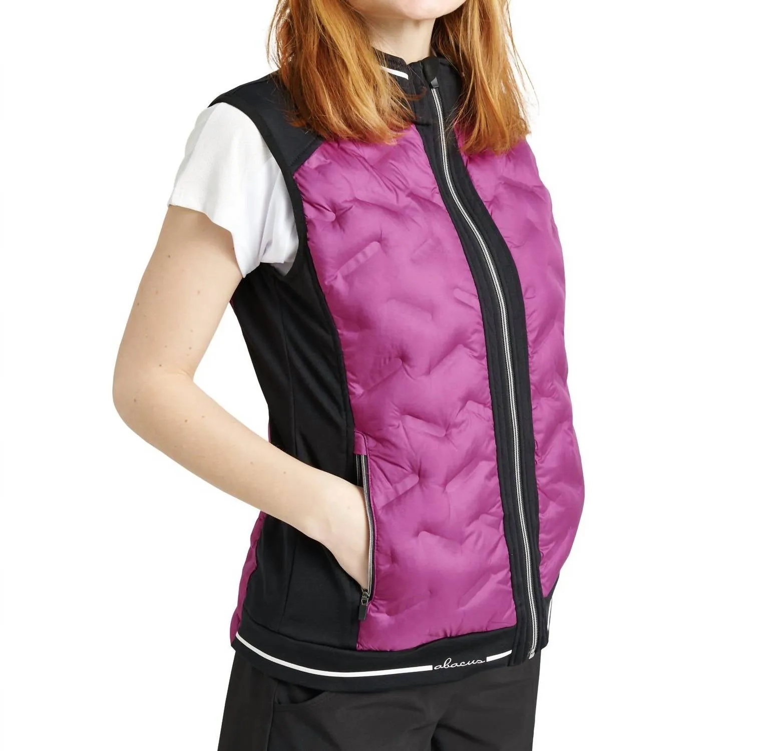 Women Grove Hybrid Vest In Violet