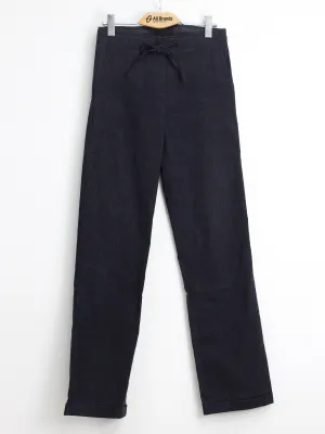 Women's Plain Classic Pants,Dark Grey