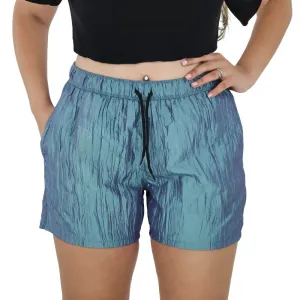 Women's Ruched Nylon Swim Short,Multi