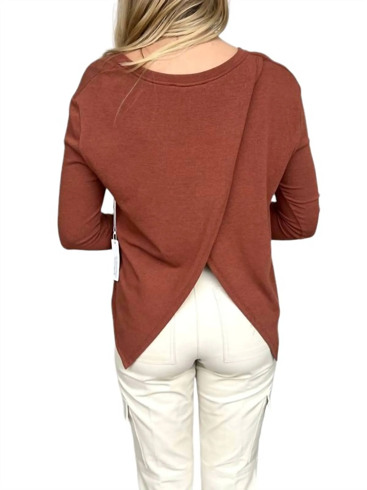 Women's Stacy Top In Rust