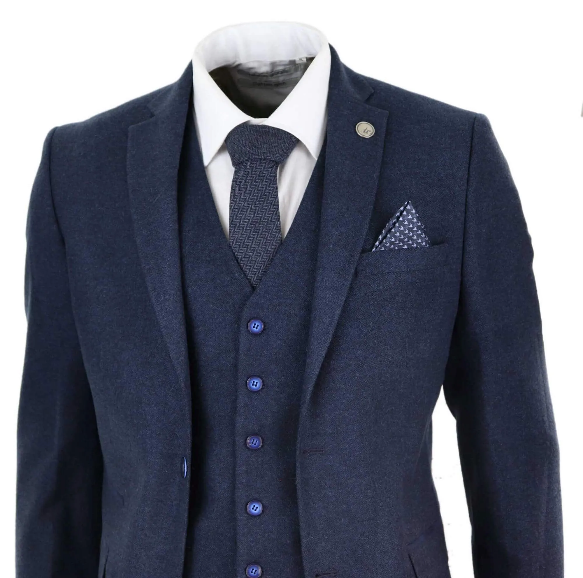 Wool Tweed Suit 3 Piece 1920s