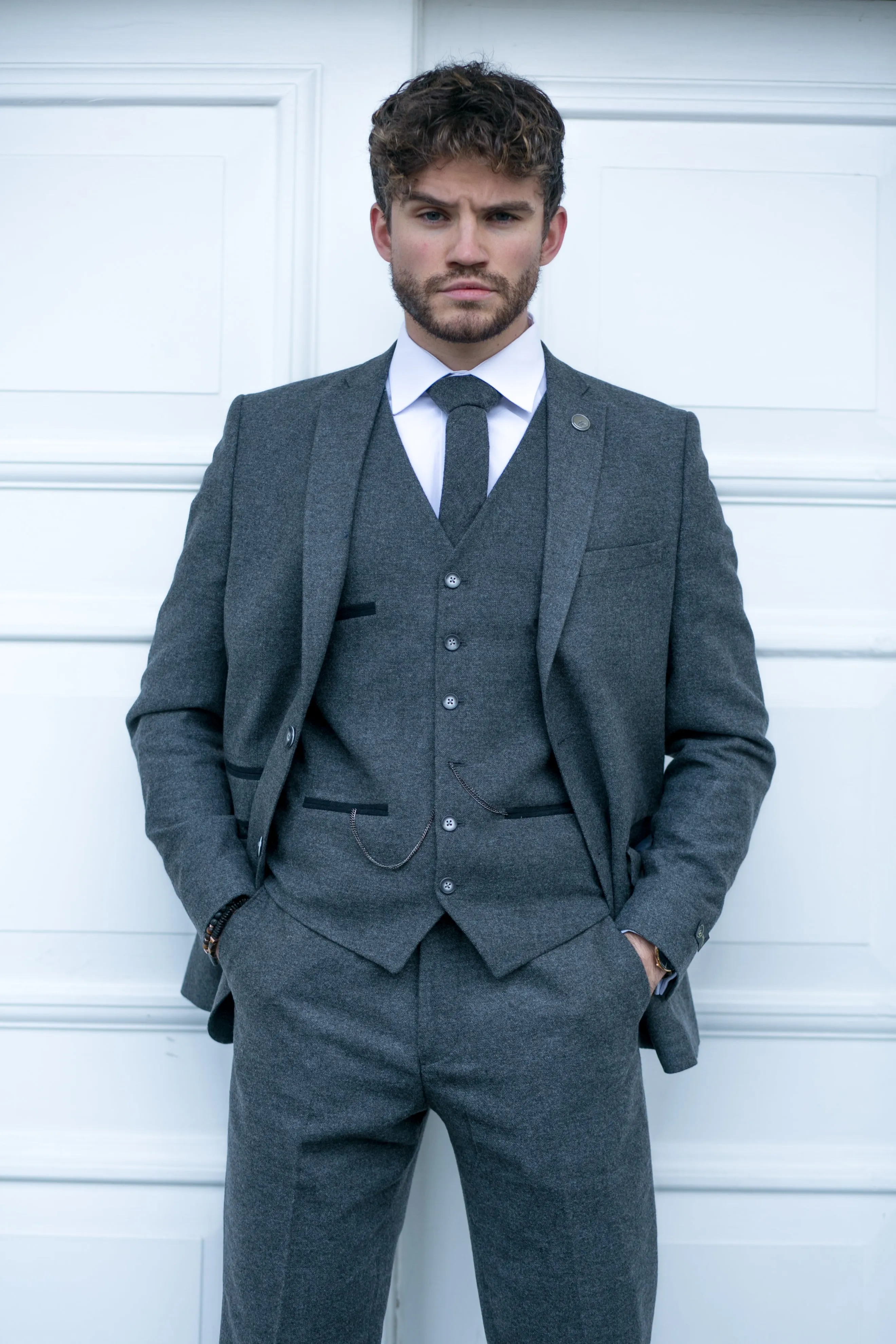 Wool Tweed Suit 3 Piece 1920s