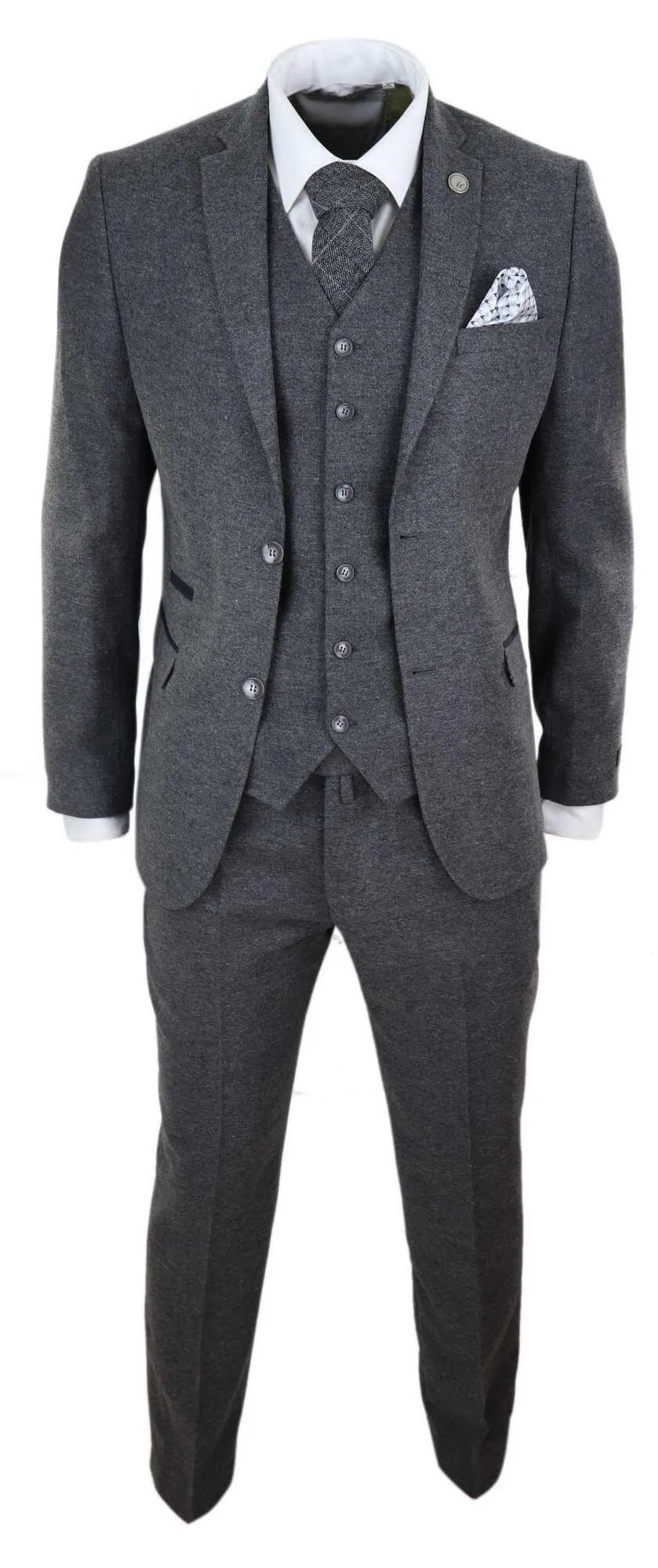 Wool Tweed Suit 3 Piece 1920s