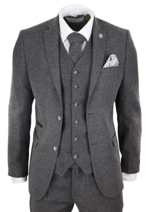 Wool Tweed Suit 3 Piece 1920s